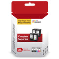 275XL and 276XL Ink Cartridges Combo Pack Individuals for Canon Printer Ink 275 276 Combo Pack 275XL 276XL PG-275 CL-276 for Pixma TS3522 TR4720 TR4700 TR4722 TS3500 TS3520 (4-Pack)