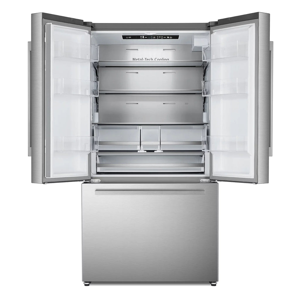 22.4 cu. ft. 3-Door French Door Refrigerator Water Dispenser in Stainless Steel