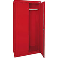 Elite Series Wardrobe Cabinet with Adjustable Shelf, 46"W x 24"D x 72"H, Red