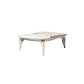 "Modern Minimalist Coffee Table with Unique Design"