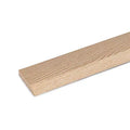 3 1/2" Wide X 5/8" HIGH Unfinished Oak Half Threshold (Butt up Threshold) (4 FT Long)