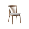Wooden Dining Chair with Upholstered Seat