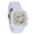 Pre-Owned Rado True Square Unisex White Ceramic Swiss Automatic Watch R27073702