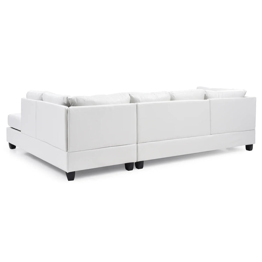 Homestock Antique Appeal G647B-SC Sectional ( 3 Boxes) , white