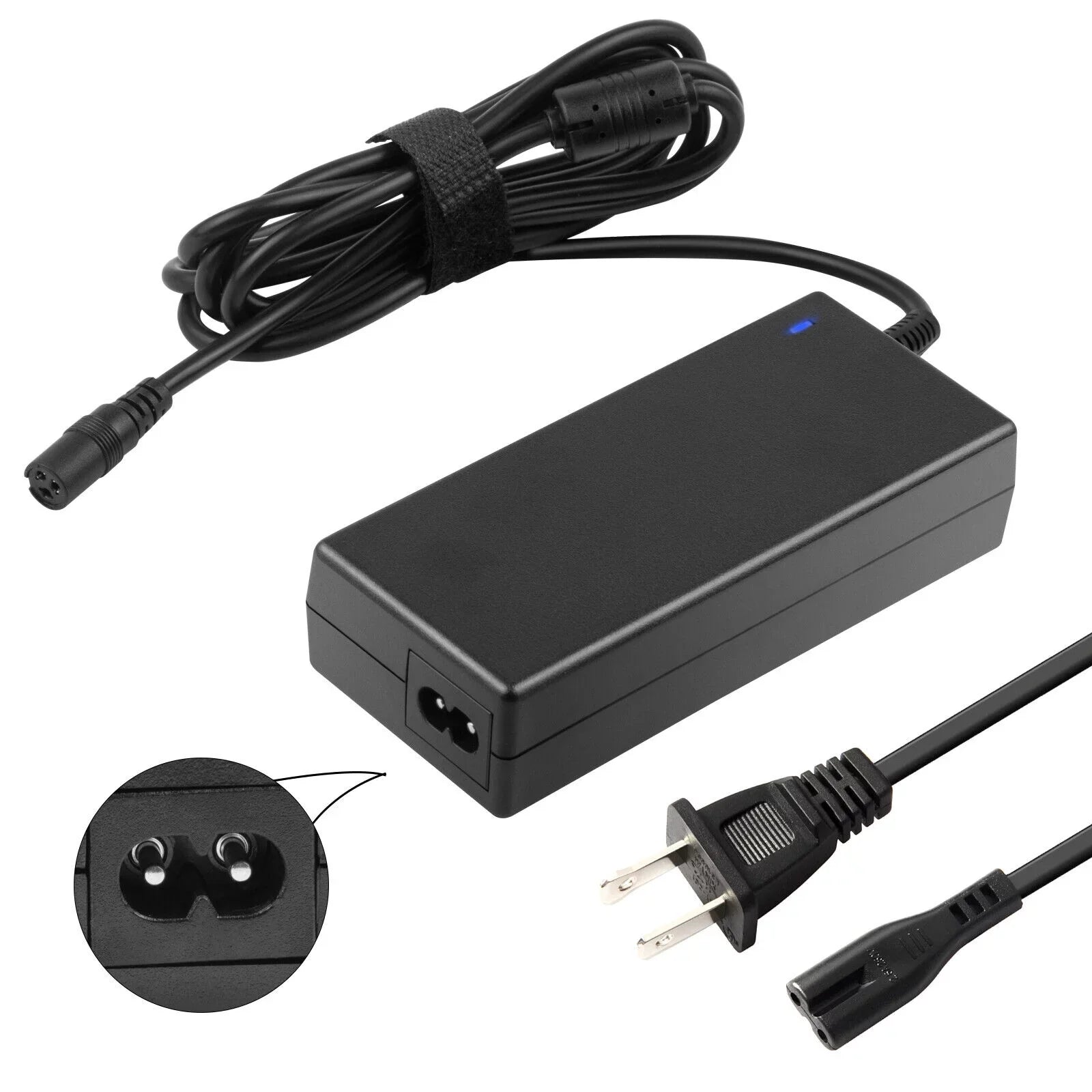 90W Universal Laptop Charger Power Adapter For HP Dell Acer Asus 13 Connectors