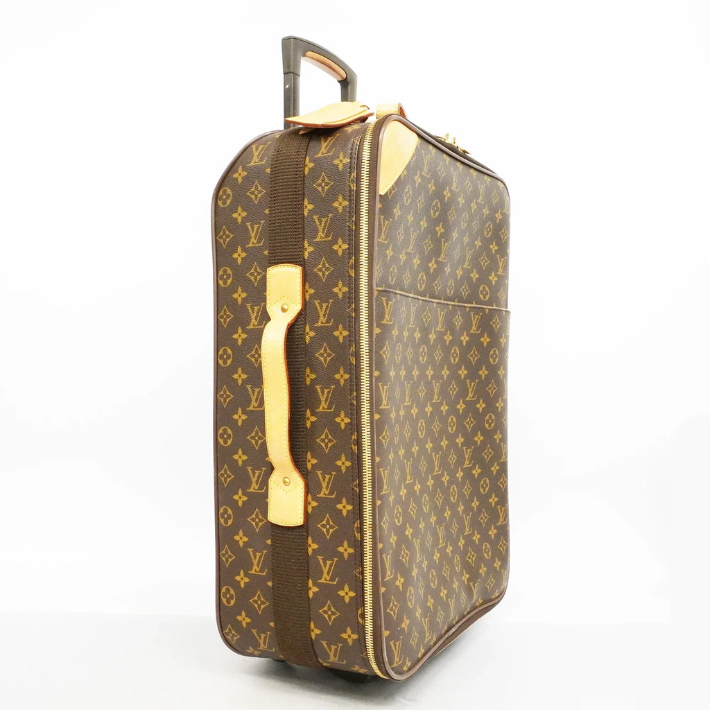 Used Auth Louis Vuitton Carry Case Monogram Pegas 55 M23294