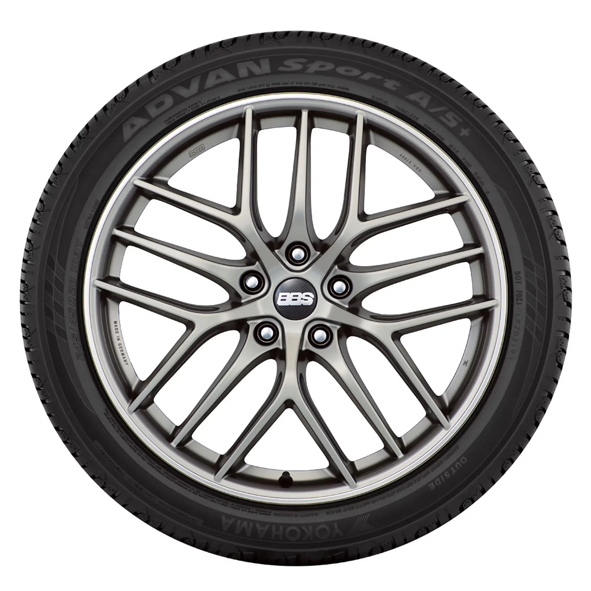Yokohama Advan Sport A/S Plus 245/40R19 98 Y Tire