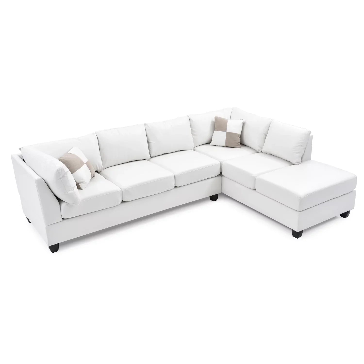 Homestock Antique Appeal G647B-SC Sectional ( 3 Boxes) , white