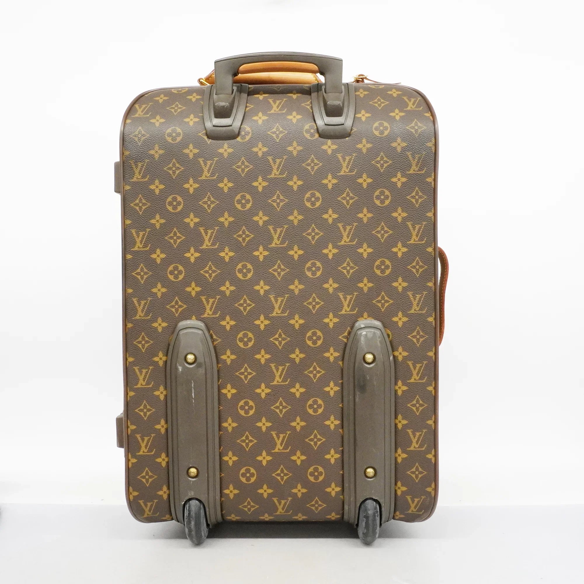 Used Auth Louis Vuitton Carry Case Monogram Pegas 55 M23294