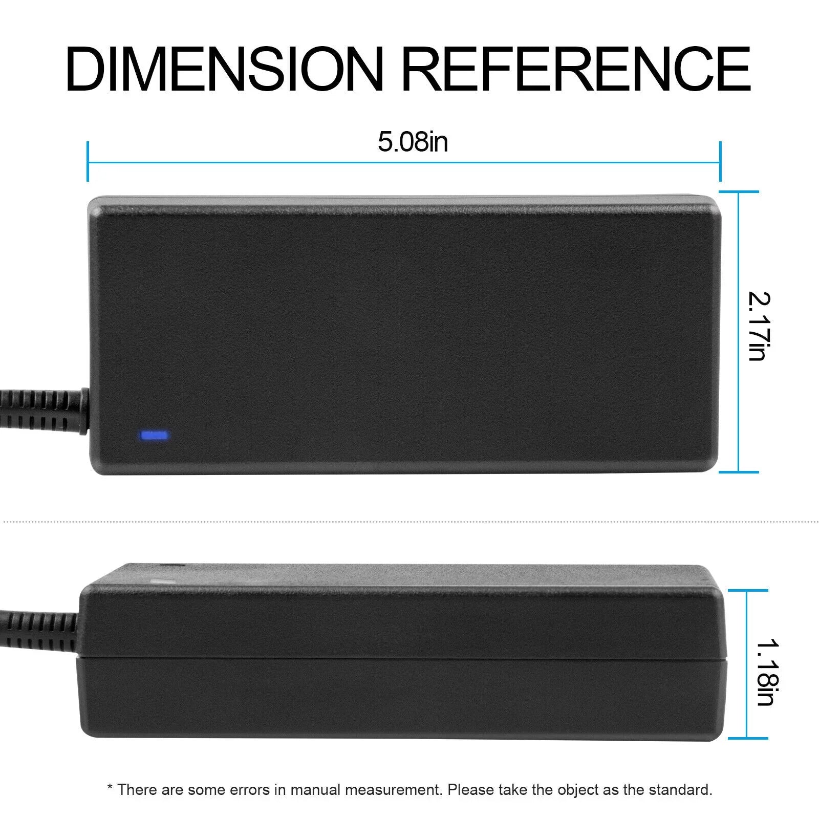 90W Universal Laptop Charger Power Adapter For HP Dell Acer Asus 13 Connectors