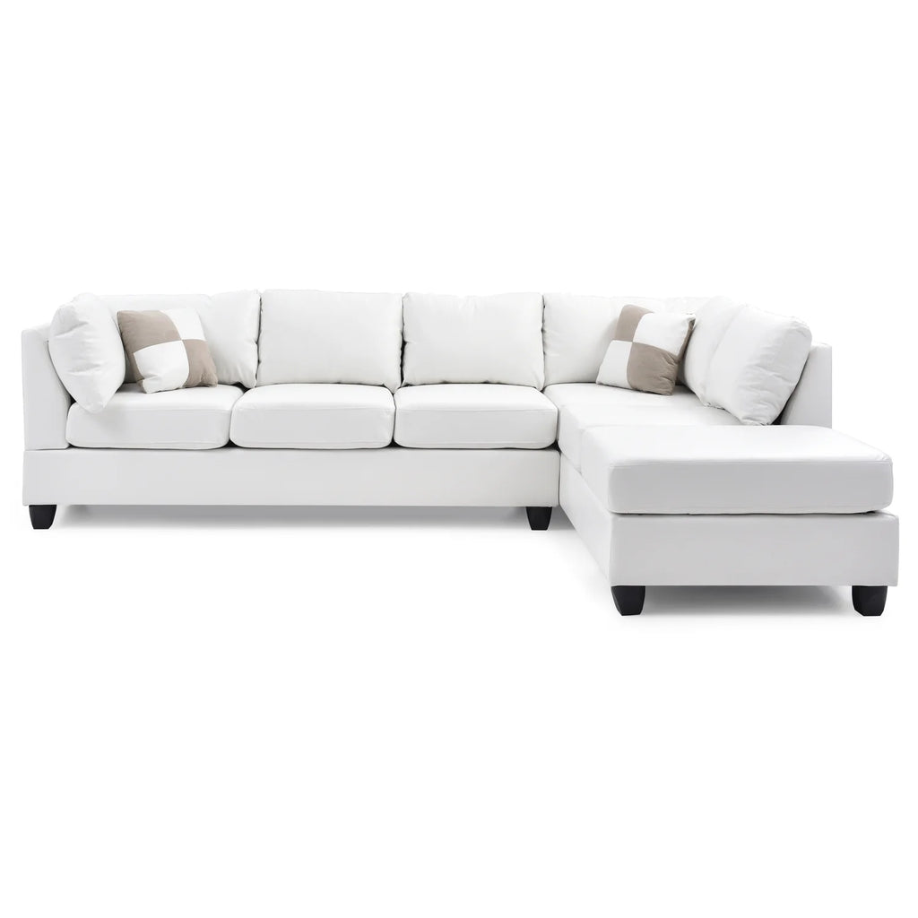 Homestock Antique Appeal G647B-SC Sectional ( 3 Boxes) , white