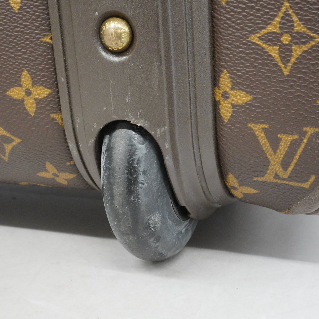 Used Auth Louis Vuitton Carry Case Monogram Pegas 55 M23294