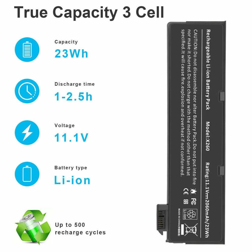 Battery for Lenovo ThinkPad T460 68+