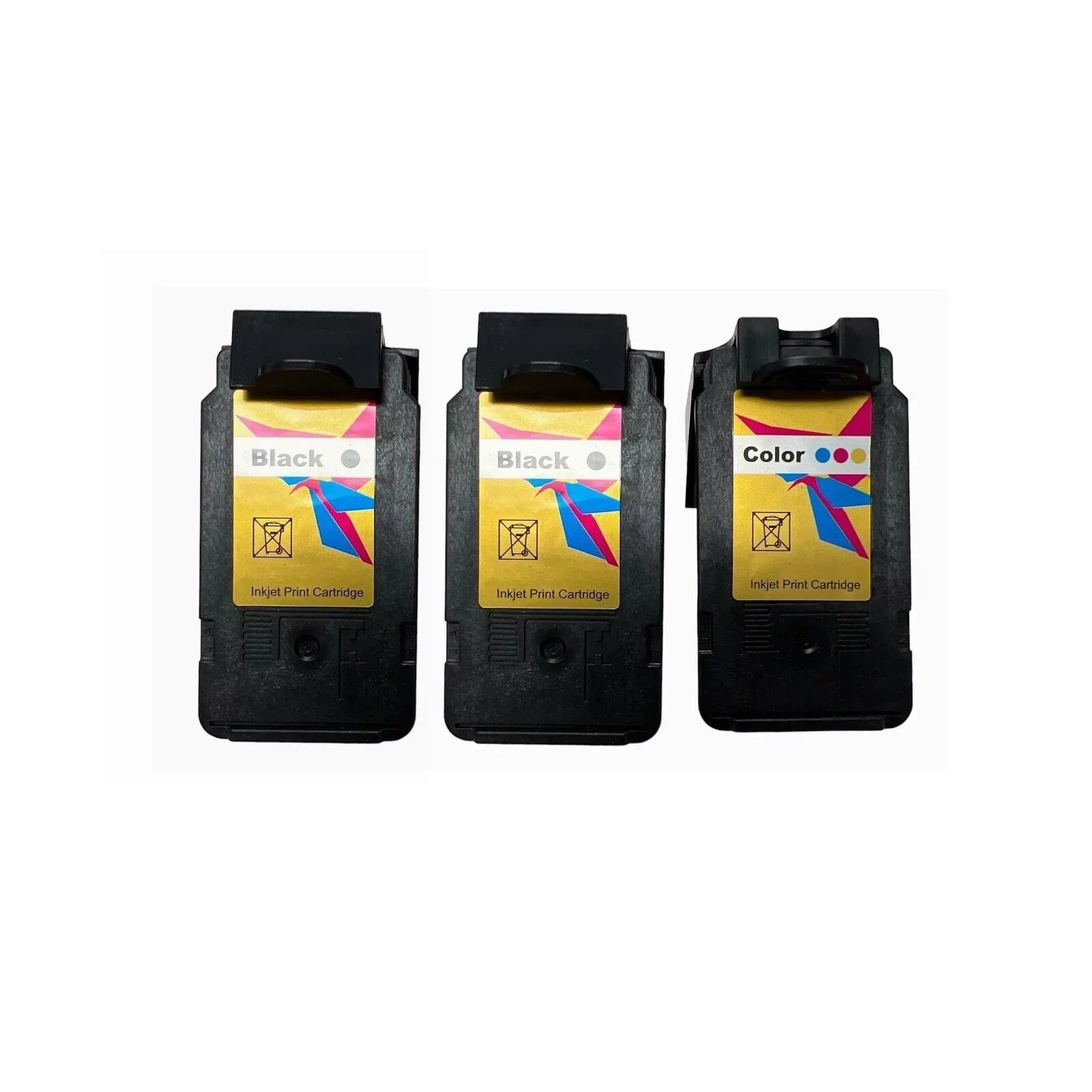 3 Pack Compatible PG-275 XL CL-276 XL Ink Individuals for Canon PIXMA TR4700 TR4722 TS3520