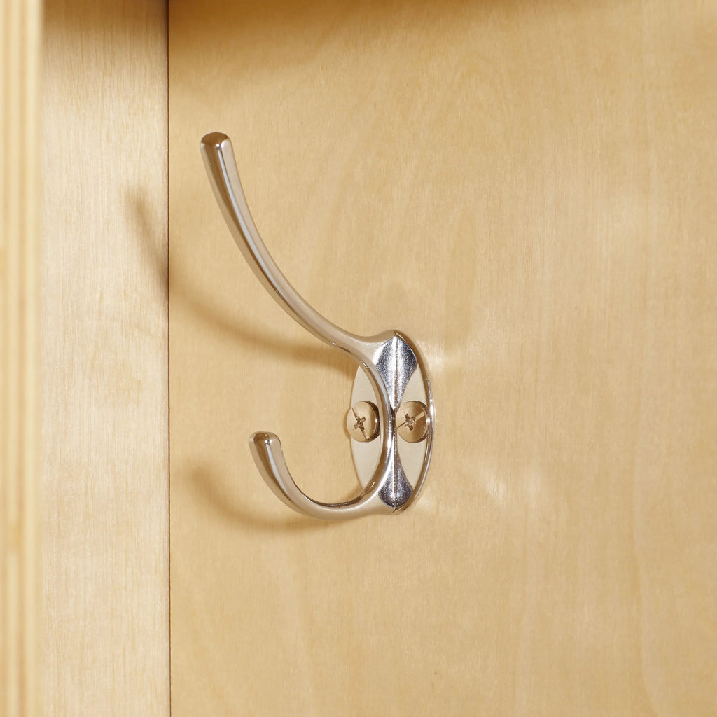 ECR4Kids Streamline 5-Section Coat Locker, Classroom Furniture, Natural
